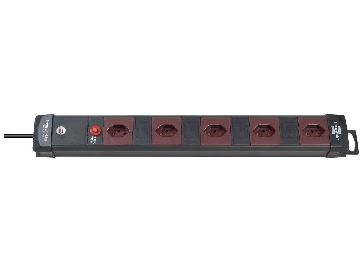 Steckdosenleiste P-L Technik Aufhänger 5×T13 3m 3×1.5mm² sz/bo