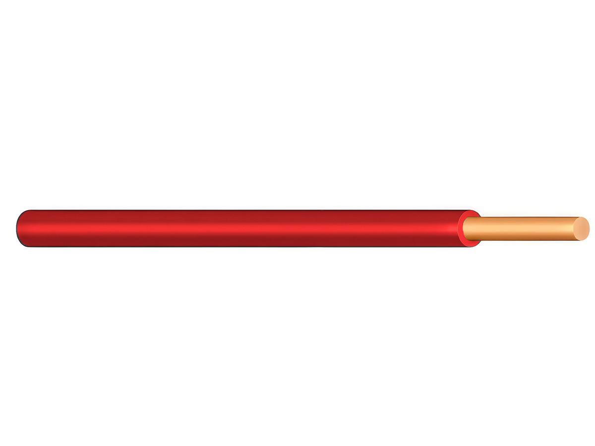 T-Draht 1.5mm² Eca rot - Eca
