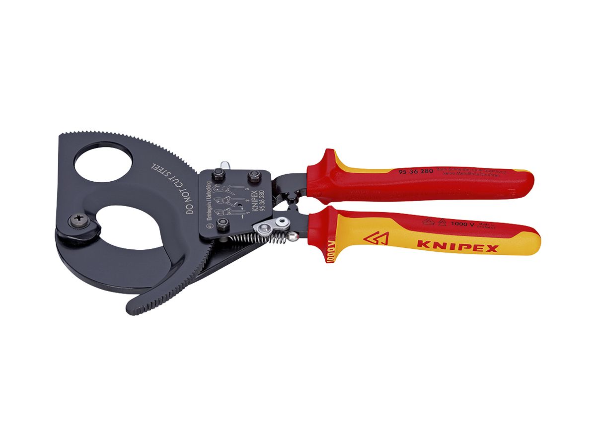 Kabelschneider KNIPEX für Ø52mm max VDE 280mm