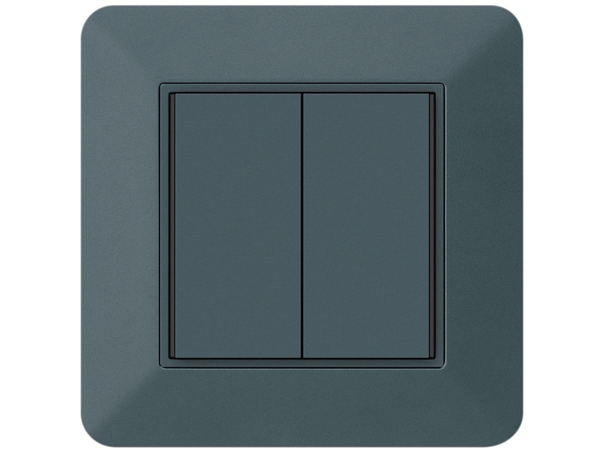 UP-Taster KNX KTR 2×Tasten 4×Betätigungspunkte LED anthrazit