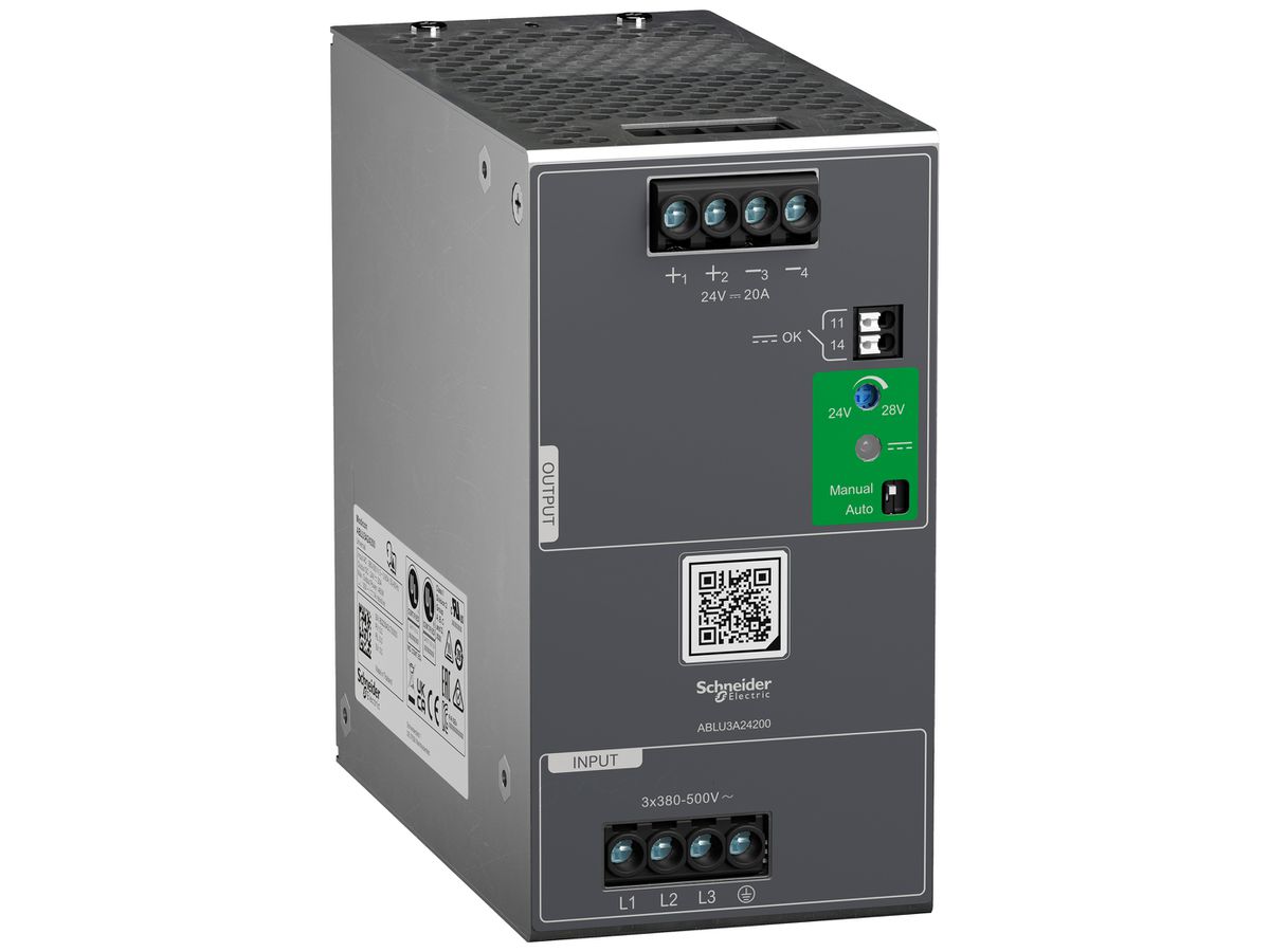 Spannungsversorgung ABLU 100…240V 20A 480W