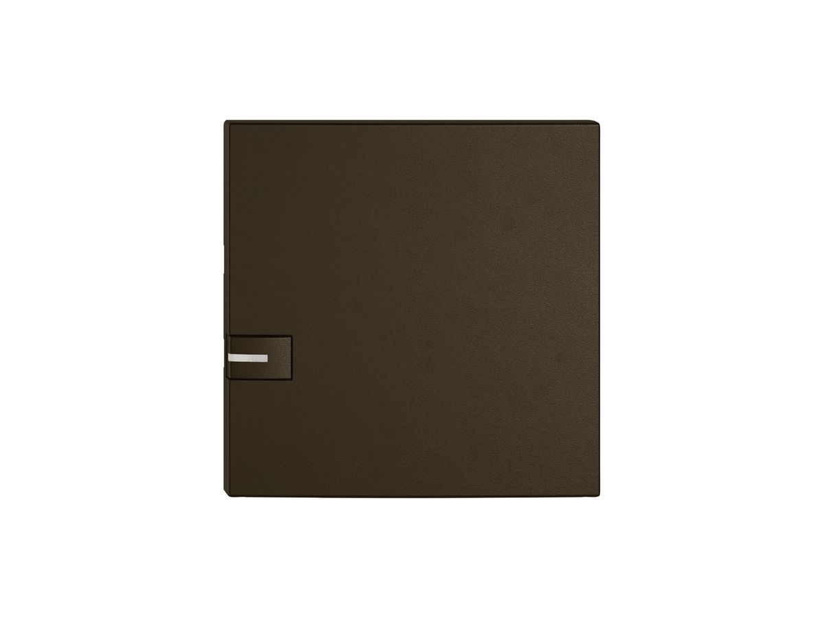 Taste 1/1 EDIZIO.liv KNX und UNI mit SNAPFIX® mit LED 1-Tastenbedienung br