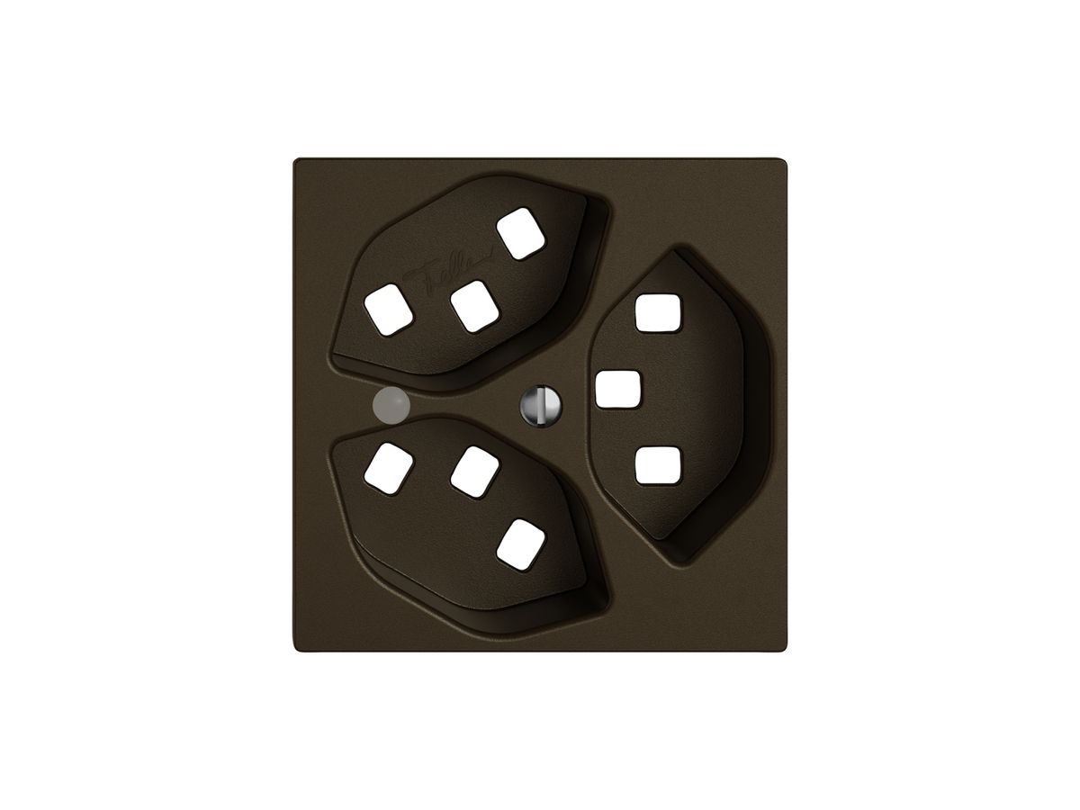 Montageset EDIZIO.liv SNAPFIX® für 3×T23 mit Frontlinse br