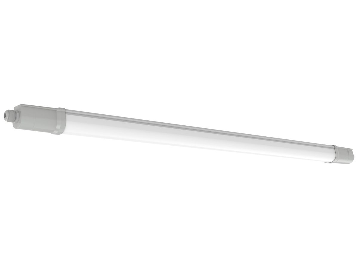 LED-Feuchtraumleuchte DOTLUX MISTRALsmart 40W 6400lm 4000K IP65 Silber