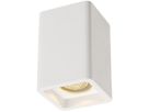 Deckenleuchte SLV PLASTRA, GU10 35W Gips eckig IP20 weiss