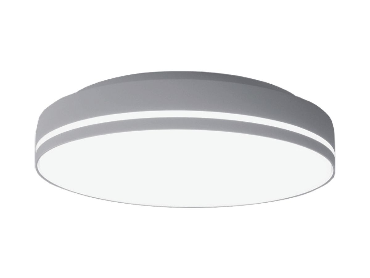 LED-Decken-/Wandleuchte STRIPE D 24/32W 3000/4000K 3400lm, IP54, HF, weiss