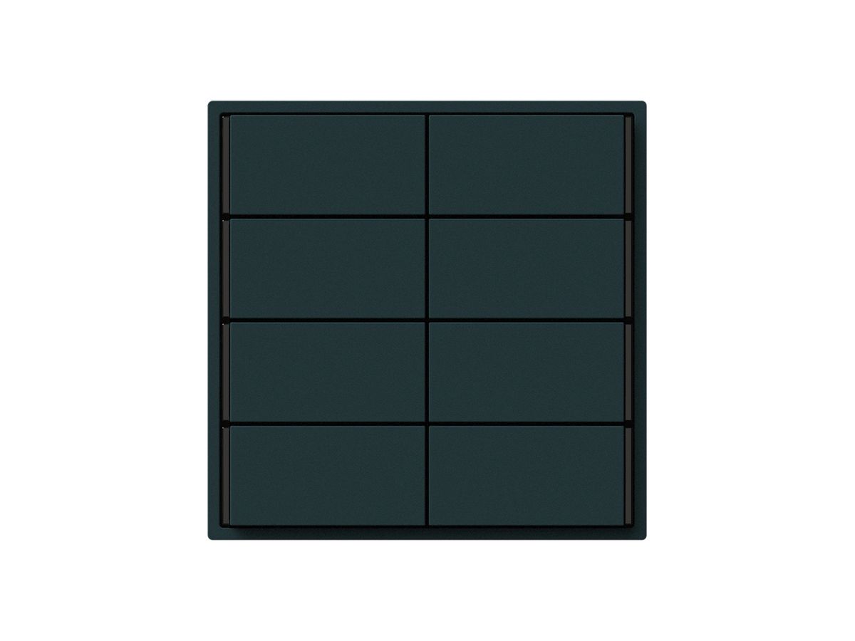 Taster KNX KAL 8×Tasten 8×Betätigungspunkte LED schwarz