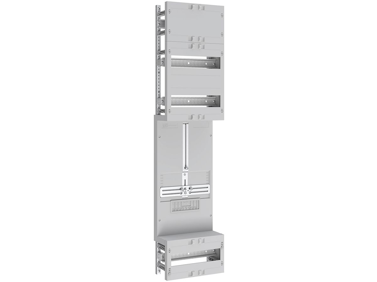 Komplettfeld SE Prisma XS 1 Zählerplatz 1 Feld 7 Reihen 250×1050mm