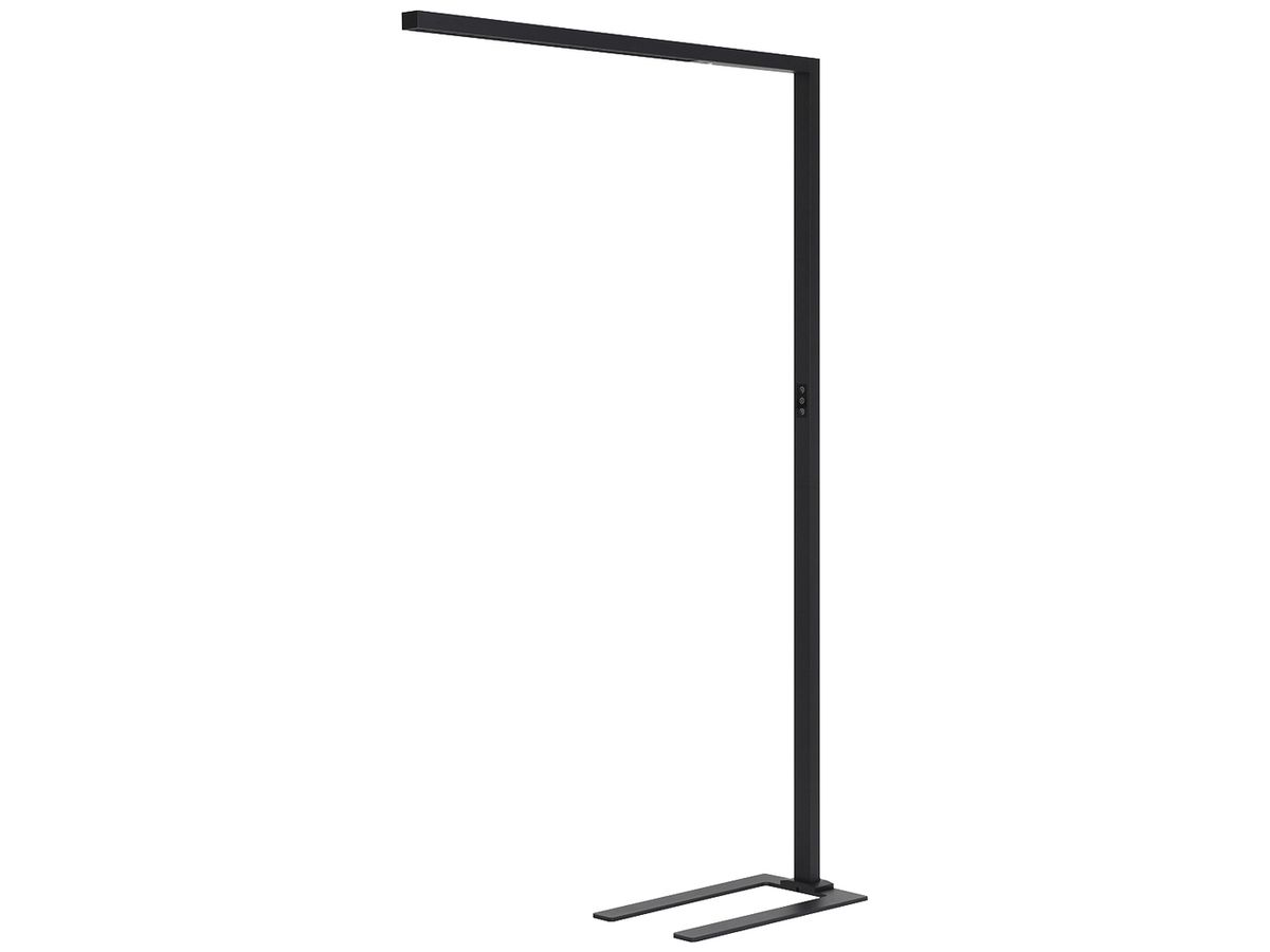 LED-Stehleuchte DOTLUX STYLEbutler 80W 10200lm 4000K PIR SEN 1-10V schwarz