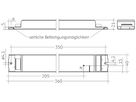 LED-Konverter Tridonic LCA 350…1050mA, 100W, 360×40×21mm