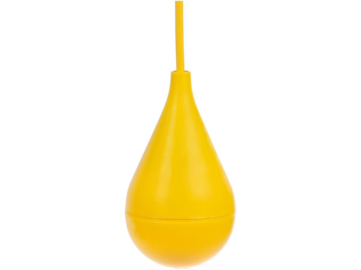 Schwimmerschalter Subag ZG6751, Ø100×190mm, Kabel 20m, gelb