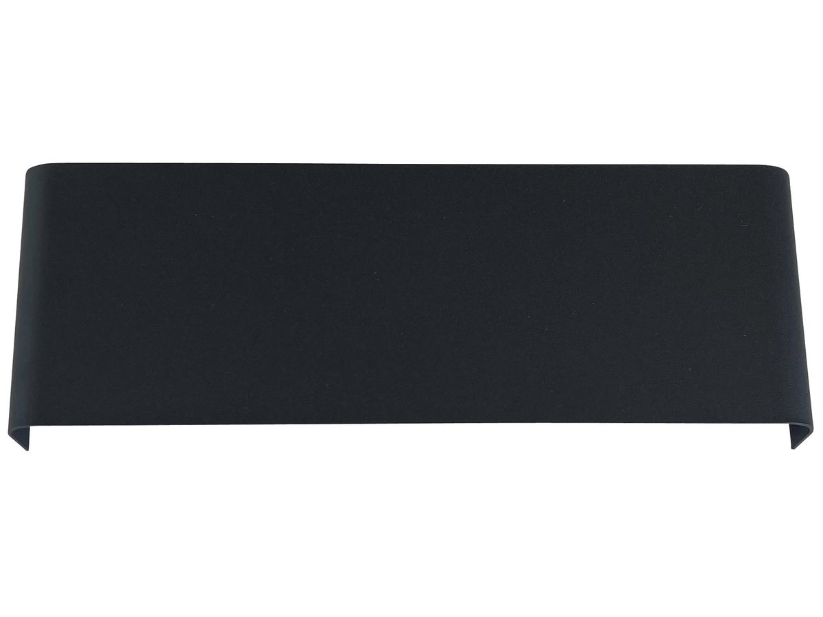 LED-Wandleuchte Z-Licht Streifen 10W 900lm 3000K IP44 schwarz