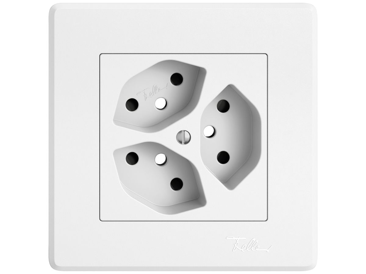 UP-Montageset EDIZIO.liv SNAPFIX® für 3×T13 Shutter ws