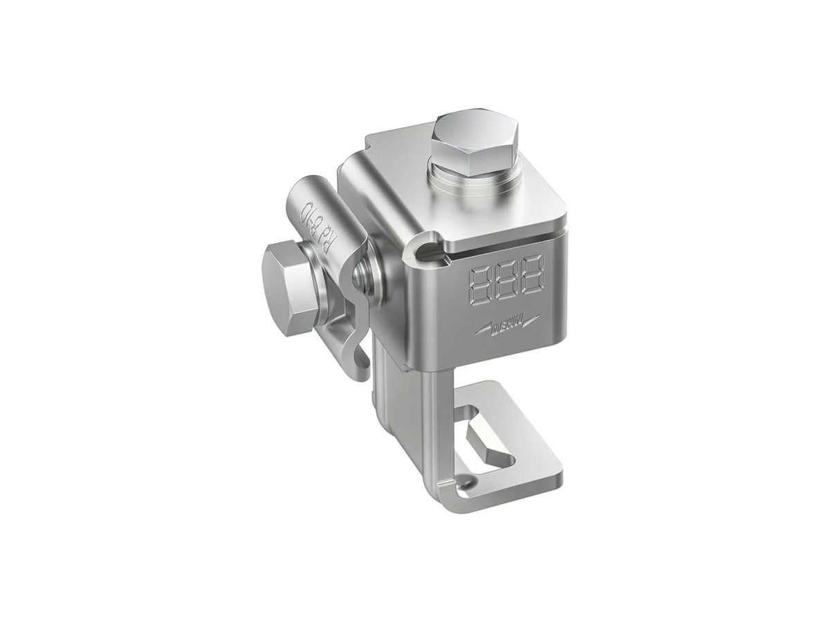 Anschlussklemme DEHN/elvatec doppelt 20…36mm Edelstahl 304 (V2A)