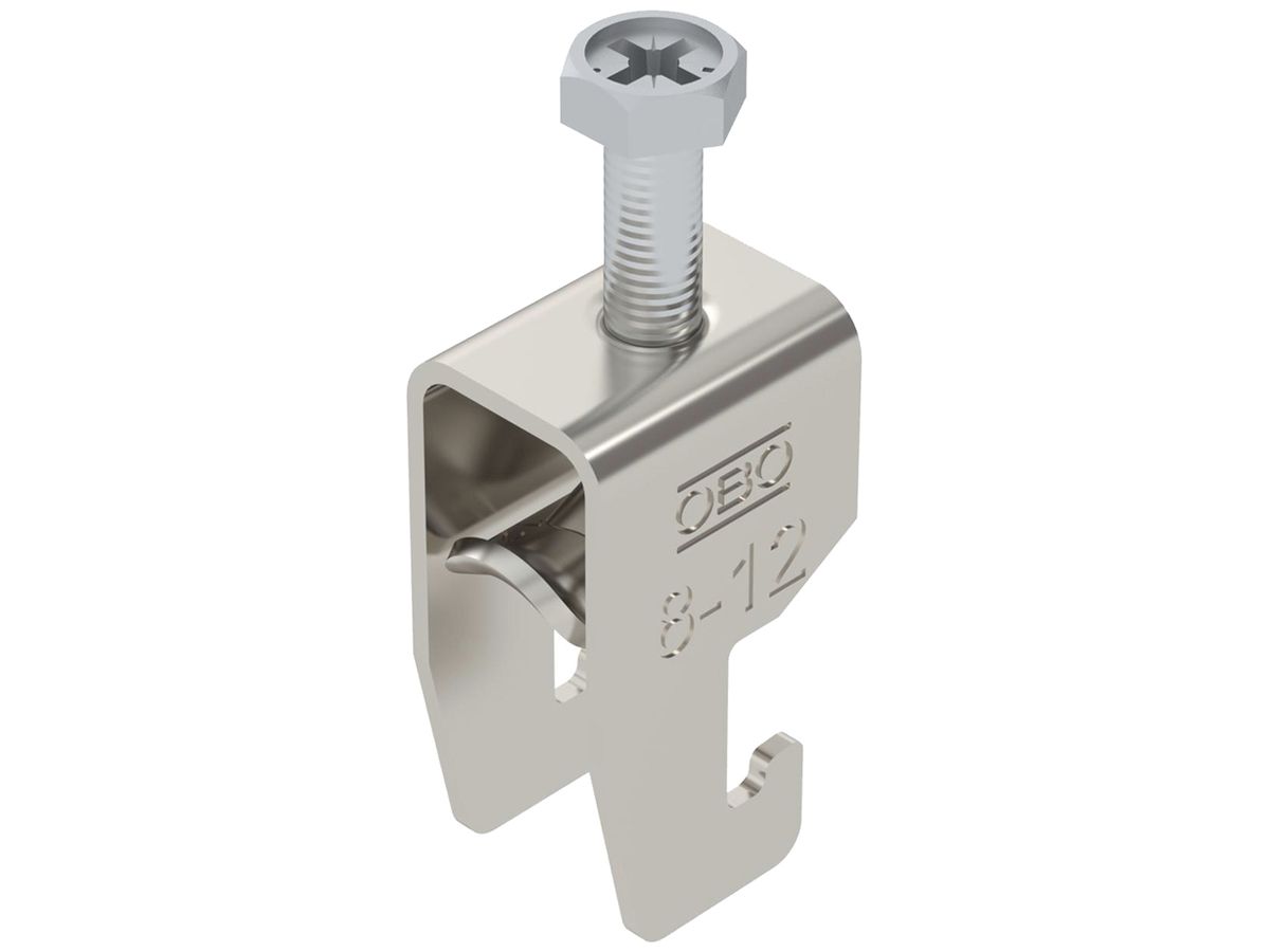 Schnellverleger BET 2056 U-Fuss Metall 8…12mm 1×Kabel A4 1.4571