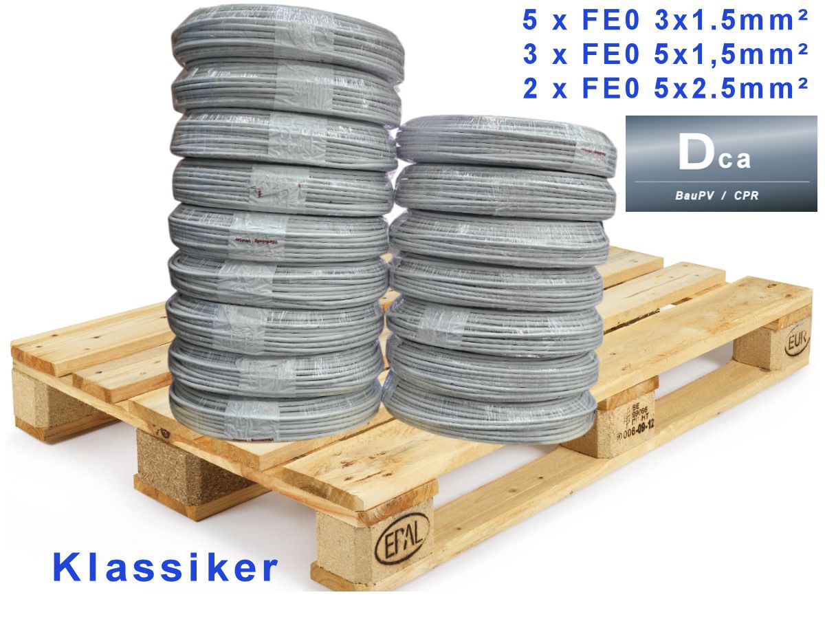 FE0 Sortiment Dca Palette gr - Dca, s2 d2 a2, "Klassiker"