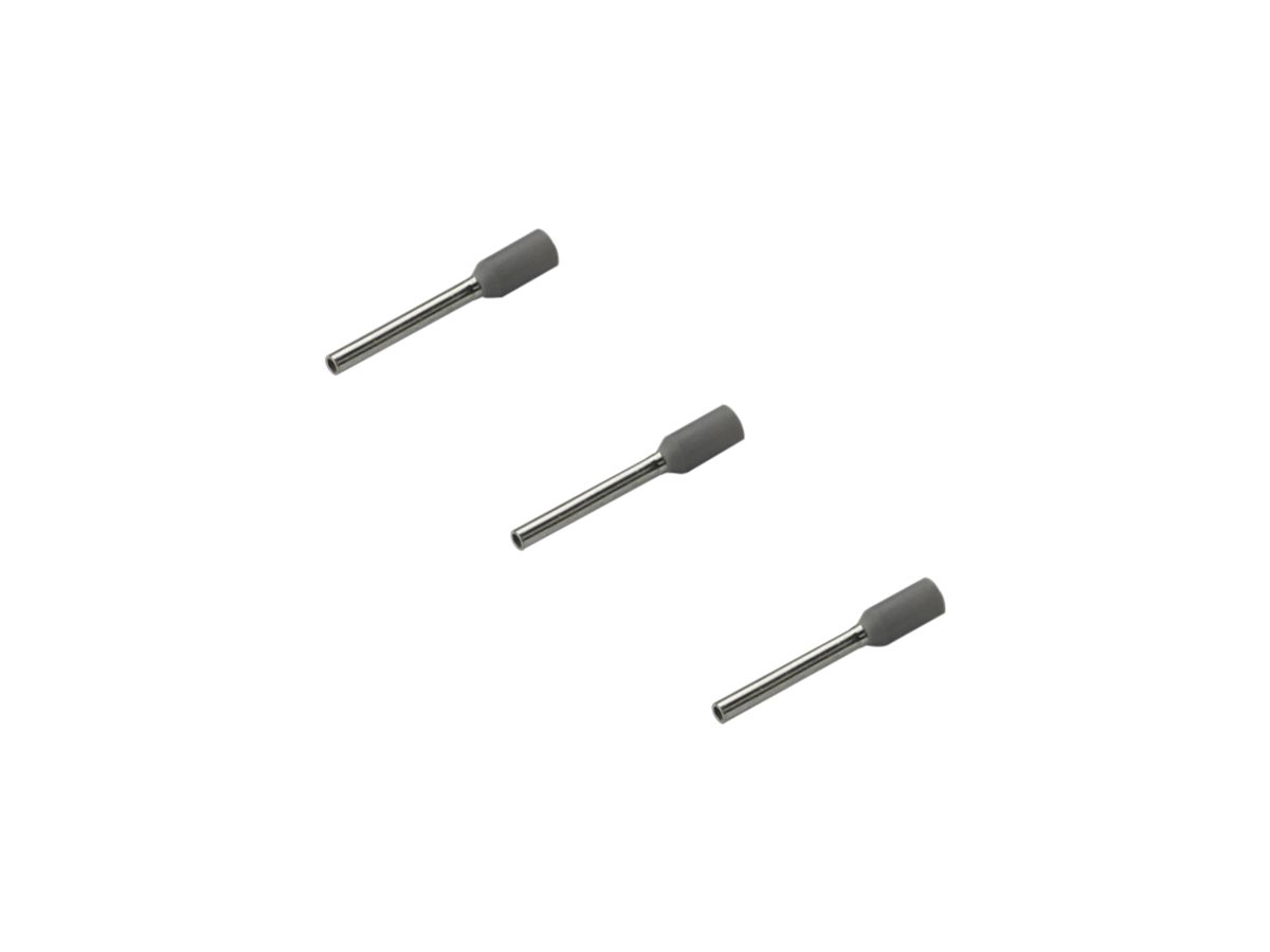 Aderendhülse Rittal AS 4050.752 0.14mm² 8mm grau 500Stk