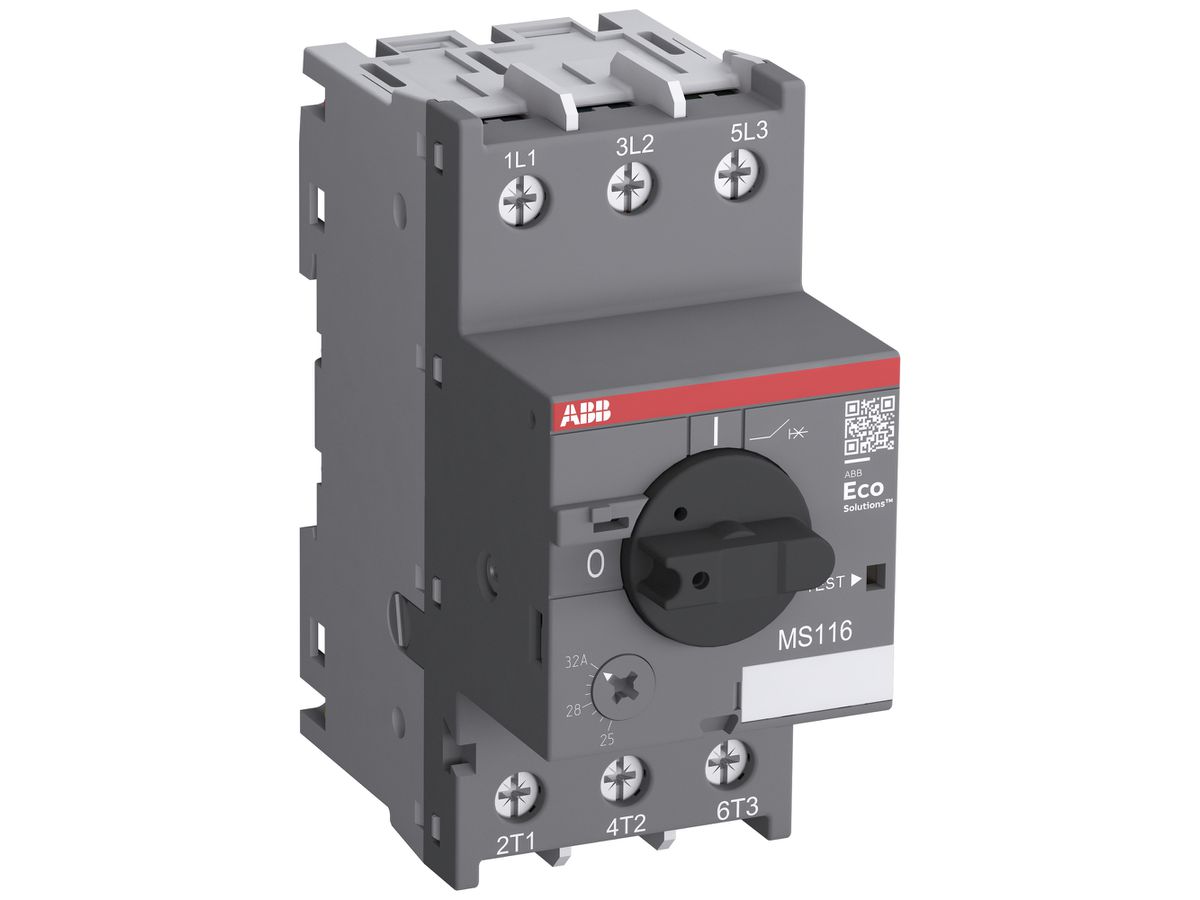REG-Motorschutzschalter ABB MS116-25 20…25A Ik:375A 3P 690V 16kA