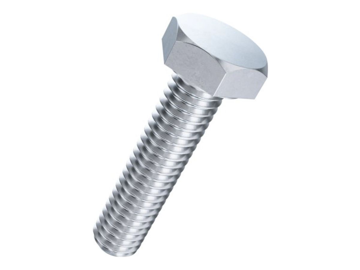 Schraube 6-kant 8.8 M16×25mm verzinkt