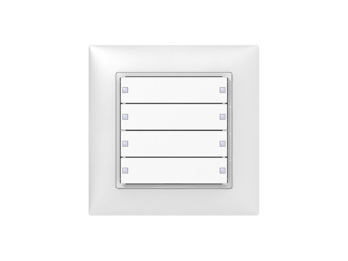 UP-Tastsensor ABB SIDUS KNX Design B-Typ, 4/8, weiss