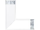 L-Verbinder LEDVANCE LINEAR INDIVILED Stahl 350×350×43mm weiss