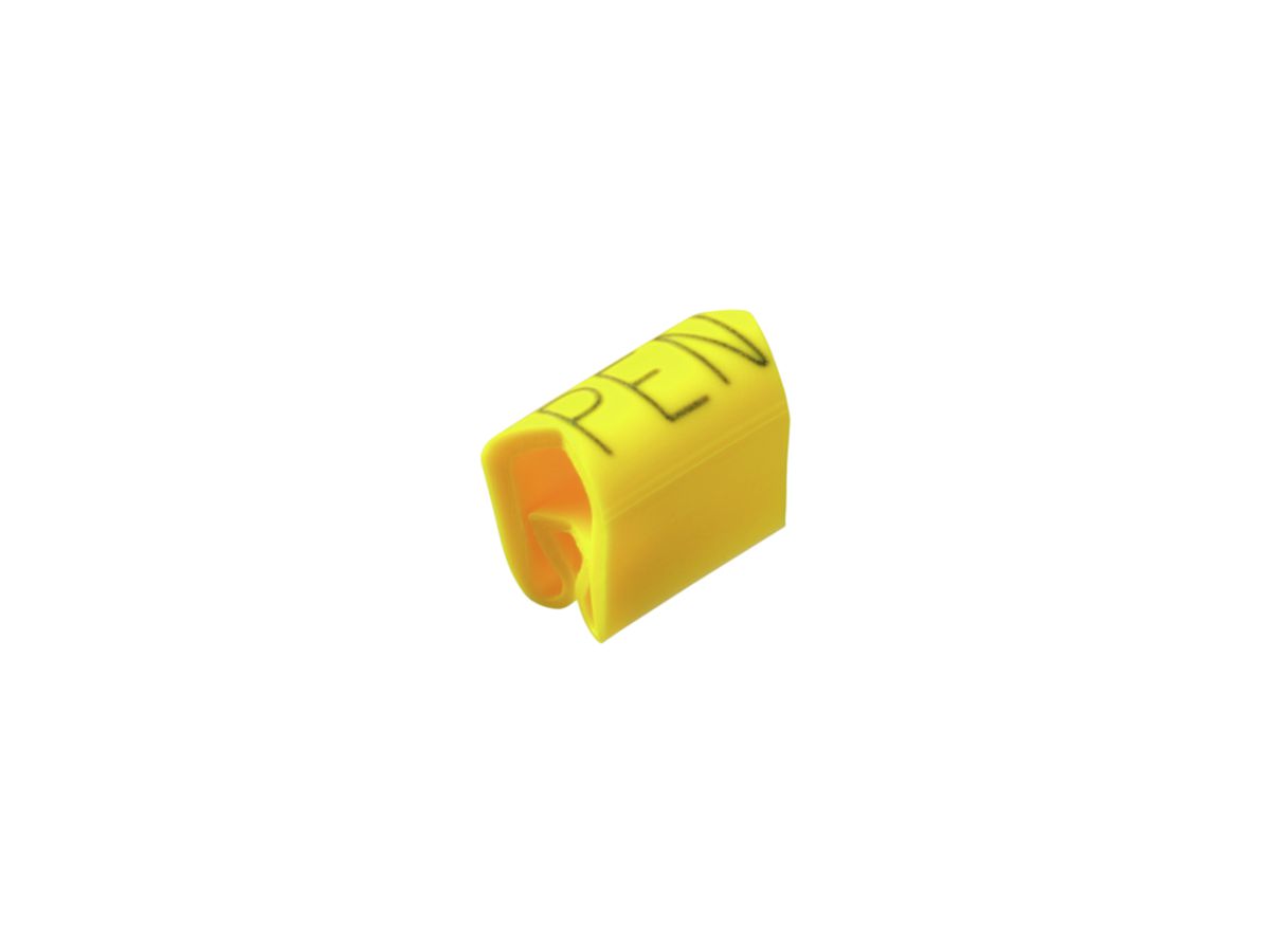 Leitermarkierer Weidmüller CLI C MP für Ø4…10mm 9×7mm Aufdruck: PEN gelb