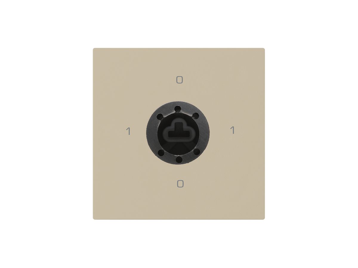 Drehschalter kallysto 0/3L beige für Sicherheitsschloss, ohne Zylinder
