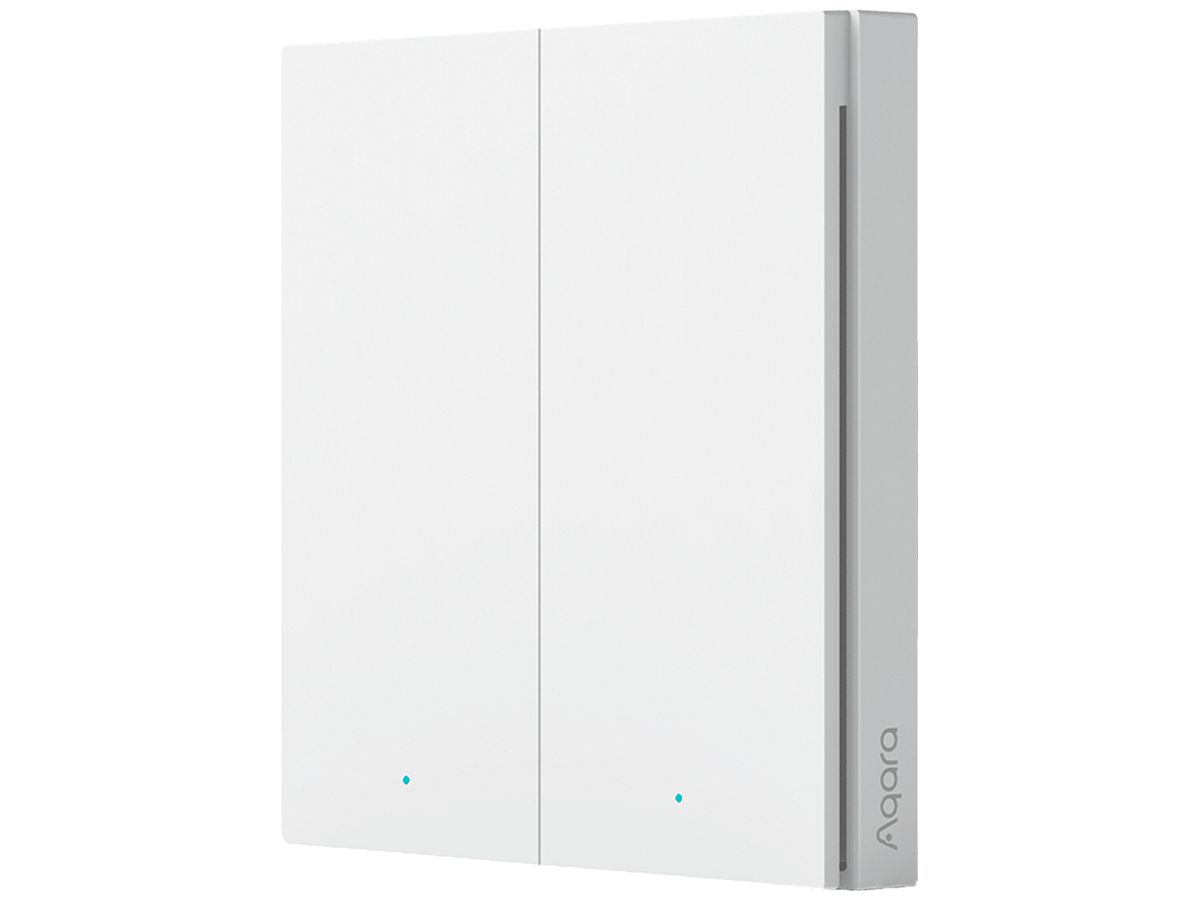 AP-Wandsender Aqara WRS-R02 Zigbee 2-Kan 86×85.8×12.5mm weiss