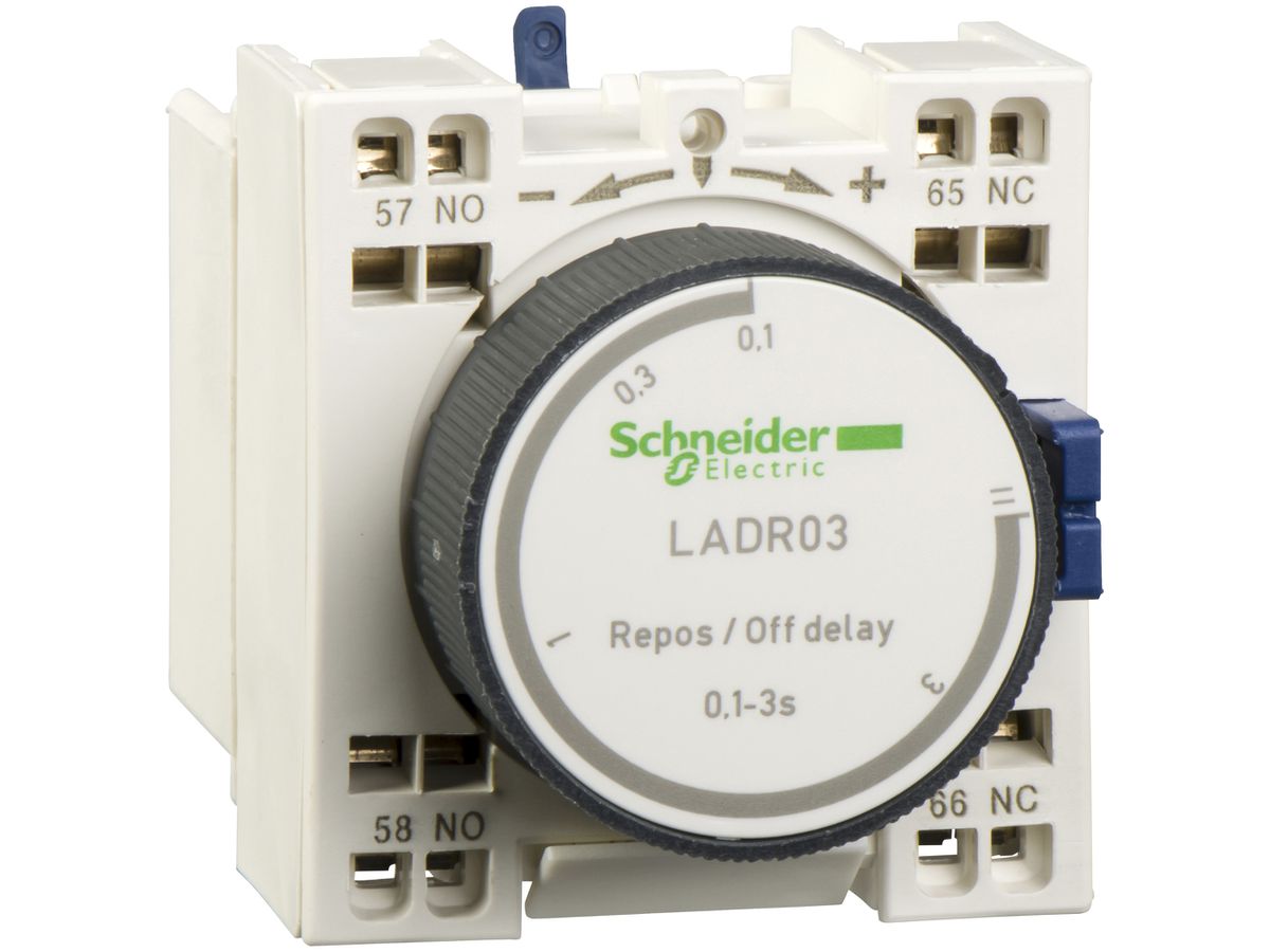 Zeitschaltblock Schneider Electric LADR43 rückfallverz. TeSys