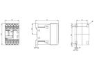 Hilfsschütz Siemens SIRIUS 3RH2 S00 24VDC 3S+1Ö+Diode Federzugklemmen