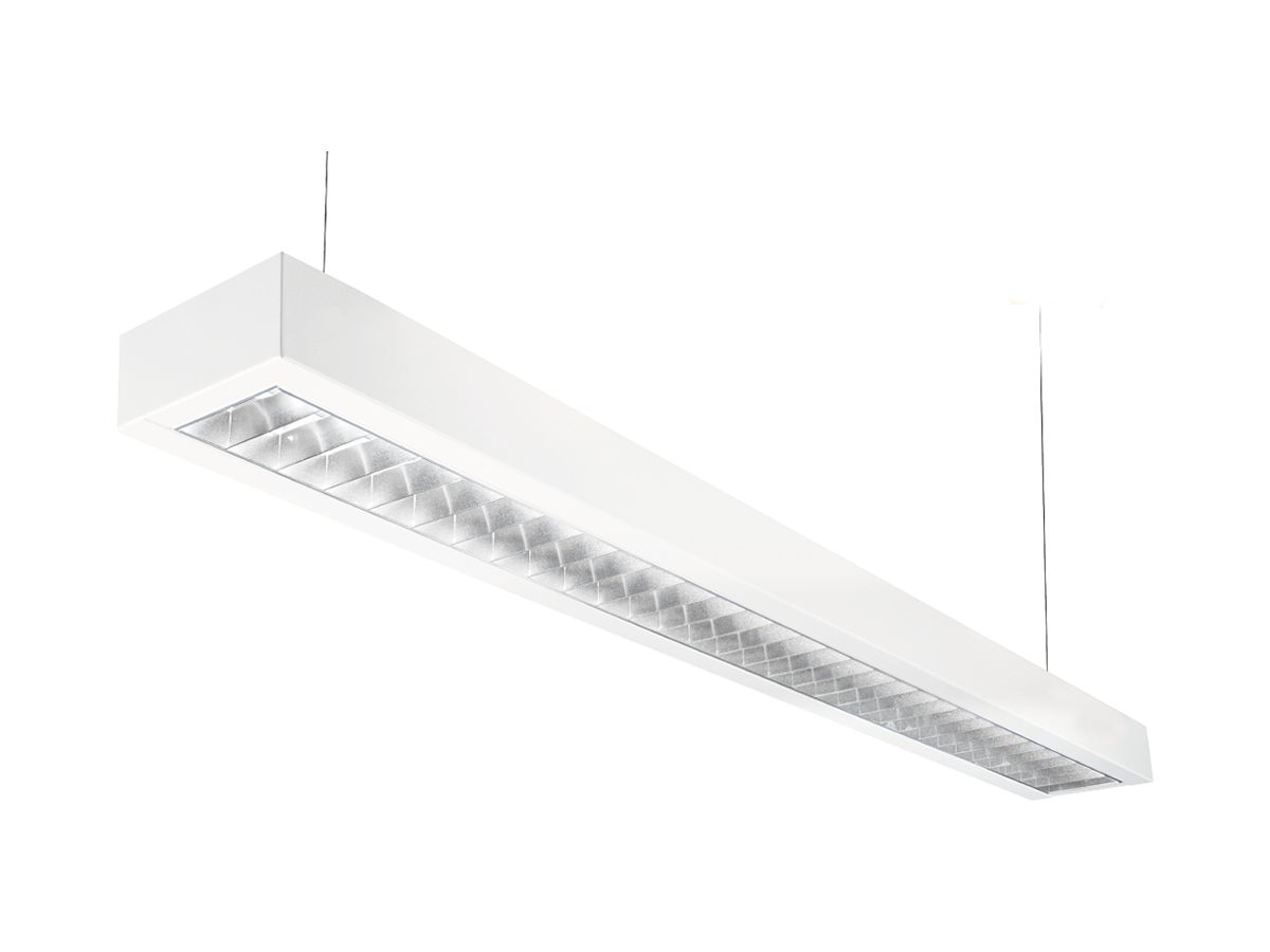 LED-Deckenleuchte SG EcoLine 41W 4600lm 2700…6500K DALI 1200×142×81mm weiss