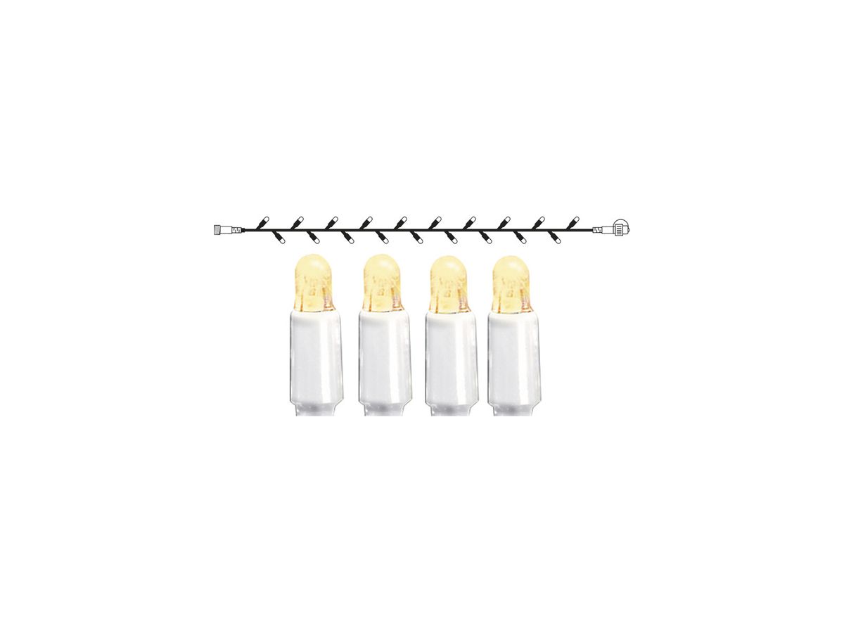 Lichterkette System LED Extra, 3m, weiss, 4W, 30 LED, warmweiss