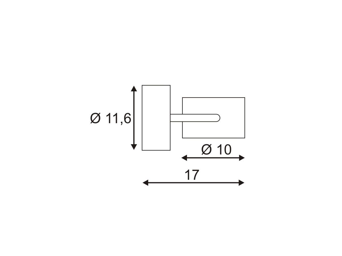 Wandleuchte SLV SITRA 360, GX53 9W IP44 anthrazit