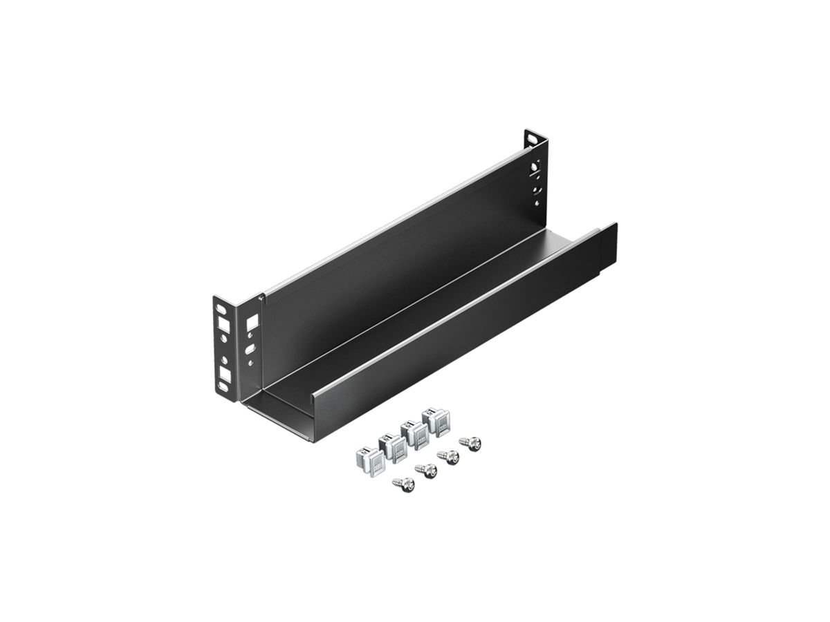 Kabeldurchführungspanel Rittal DK 5302.043 350mm Metall schwarz