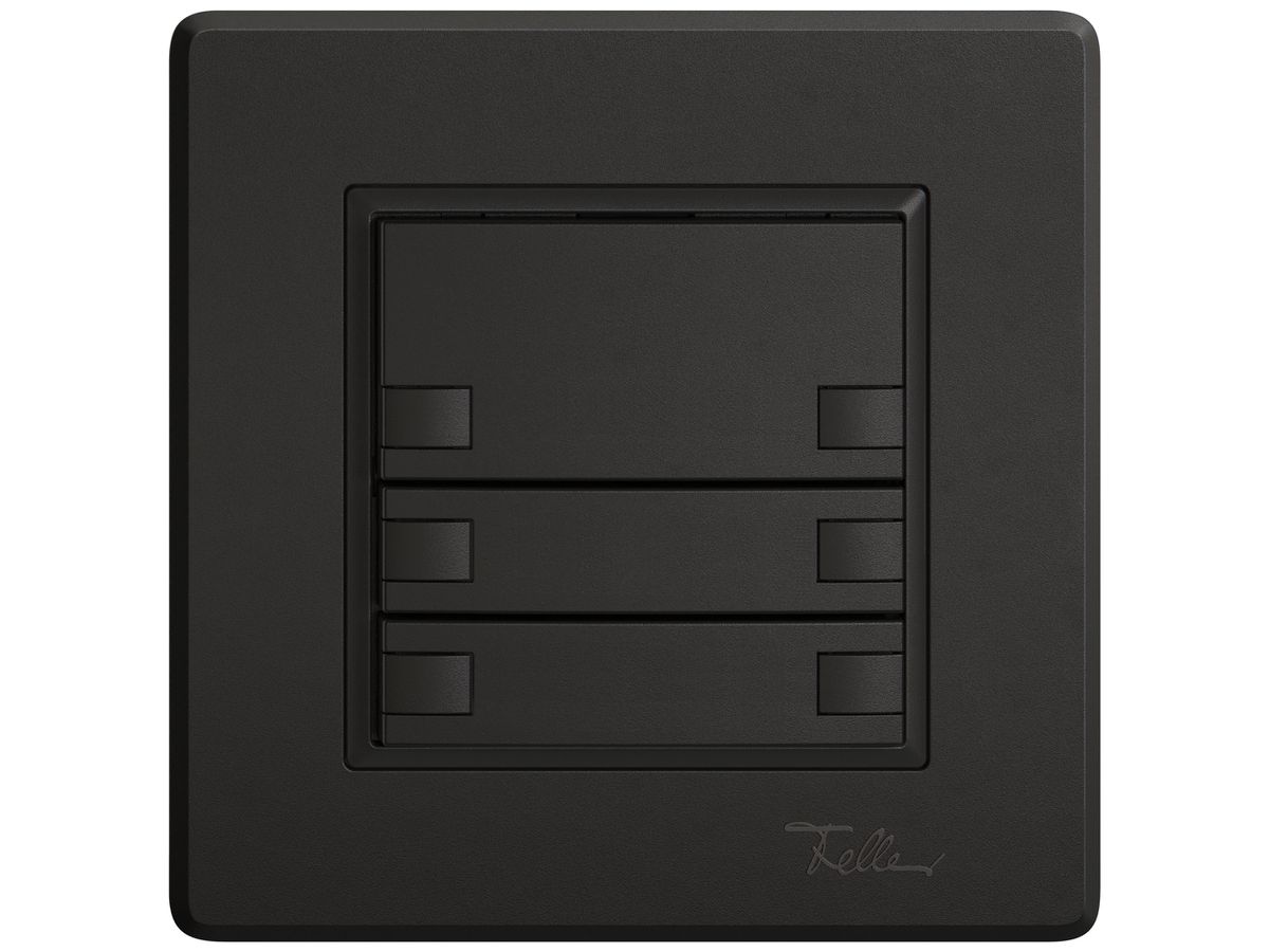 UP-Universaltaster EDIZIO.liv UNI SNAPFIX® o.LED 6× 1-Tbed.sz
