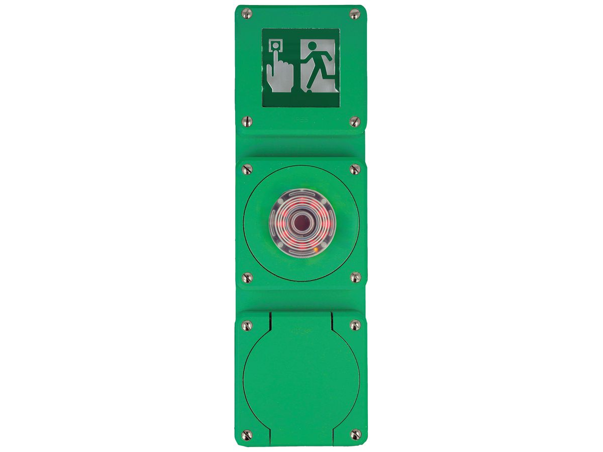 UP-Fluchtsteuerterminal BSW Sentinel robusto 24V 1.25A 3×Ausg