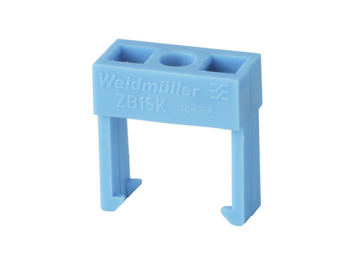 Sammelschienenklemme Weidmüller IK 16/ZB16 BL PA blau