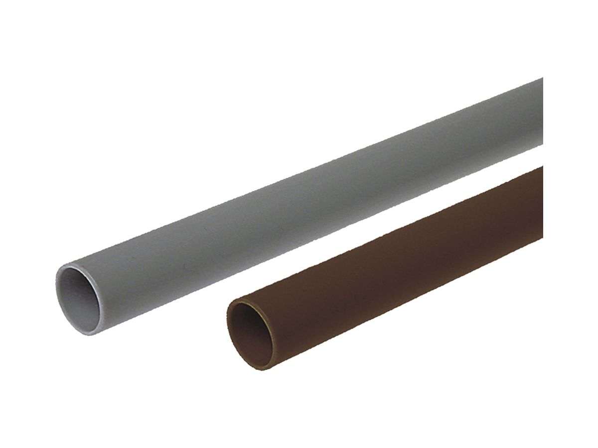 KIR-Rohr M25 steif hellgrau