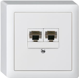 2×RJ45, Analog oder ISDN/Analog oder ISDN, parallel