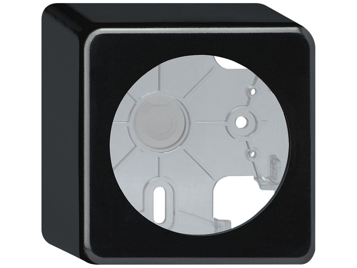 AP-Kopfzeile origin 1×1 88×88mm Ø58mm Duroplast schwarz