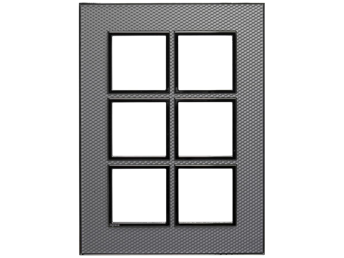 UP-Kopfzeile Legrand Arteor 3×2 vertikal 157×213mm Cube