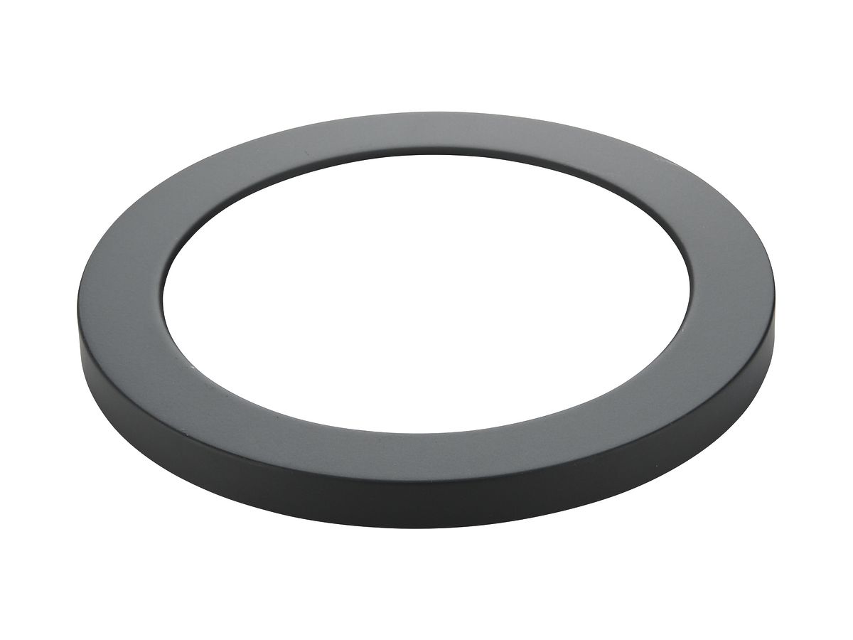 Zierring DOTLUX, für LED-Downlight UNISIZEplus, 12W, Ø166×15mm, schwarz matt