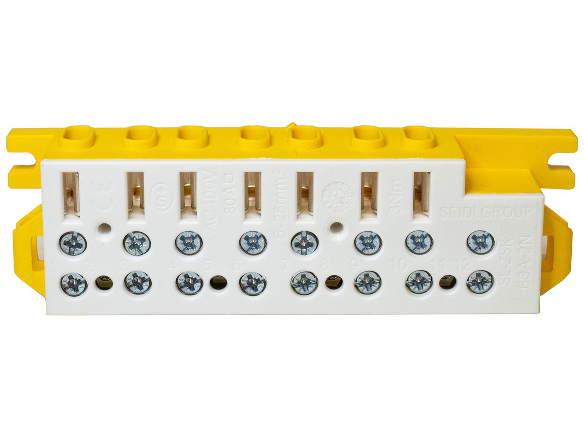 Zähleranschlussklemme SEIDL SL-ZSK 80A-2N m.TRE-A 400V 80A 3+N/PE