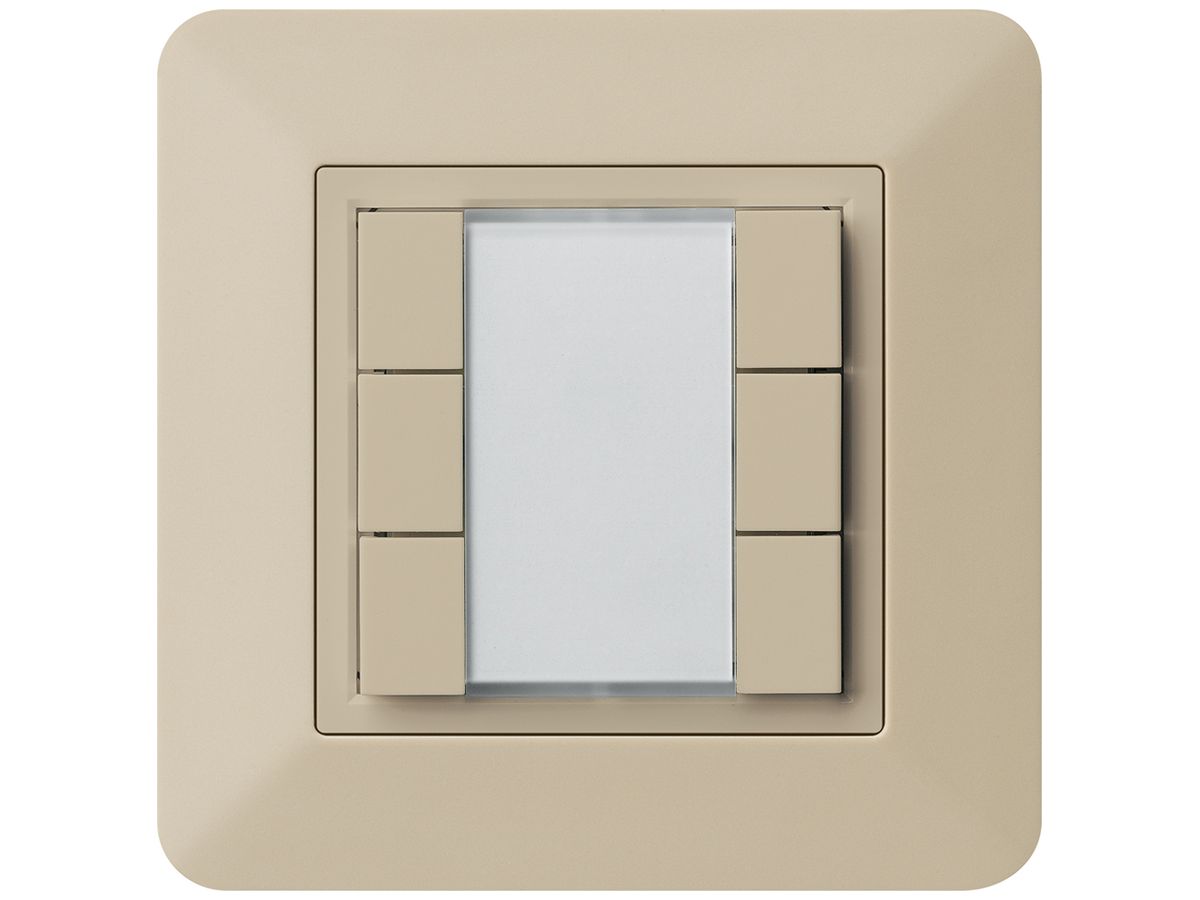 UP-Universaltaster 6×kallysto.trend mit LED beige