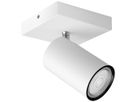 Spot Philips KOSIPO GU10 1×5.5W 102×102mm weiss