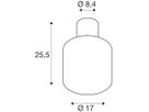 LED-Deckenleuchte SLV OVALISK 7.5W 540lm 3000/4000K IP65
