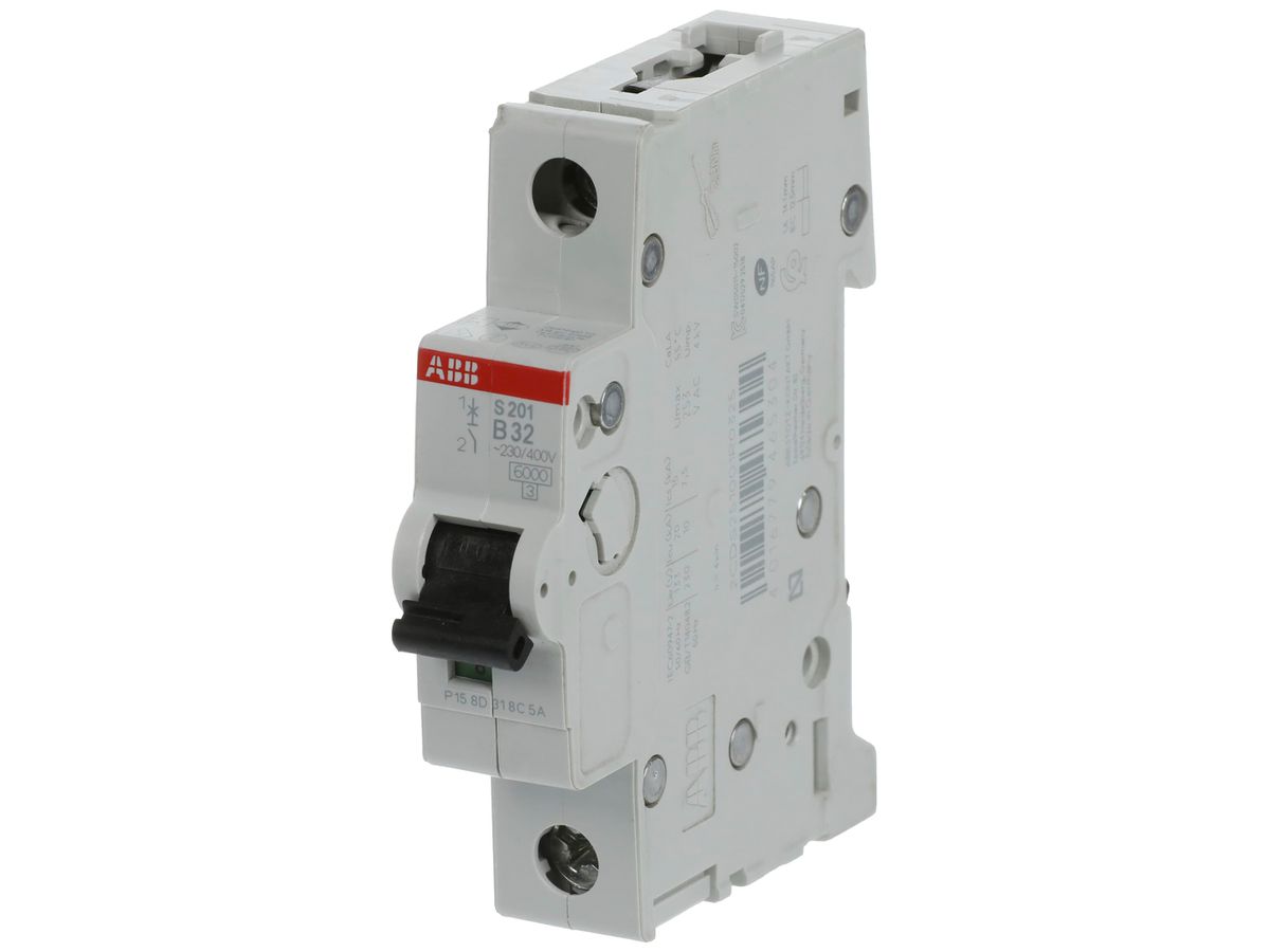 Leitungsschutzschalter ABB S201-B32 32A B 6kA