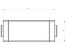 T+Kreuzstück Bettermann zu Installationskanal WDK reinweiss 40×60mm