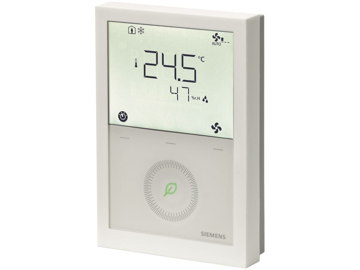 AP-Raumthermostat Siemens RDG200KN KNX, PWM, weiss