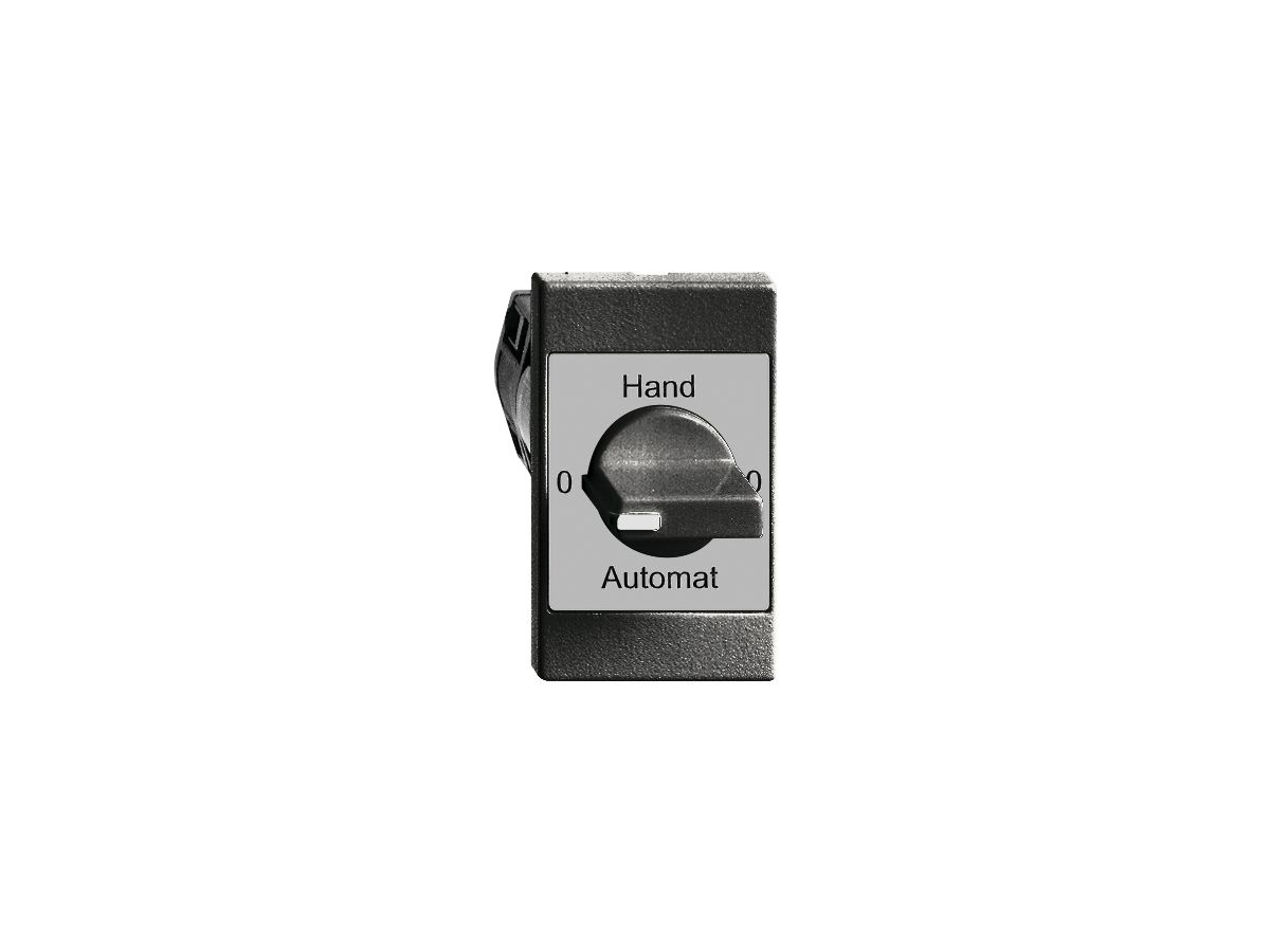 EB-Drehschalter 0-Hand-0-Autom FH 2/1L schwarz mit Drehgriff